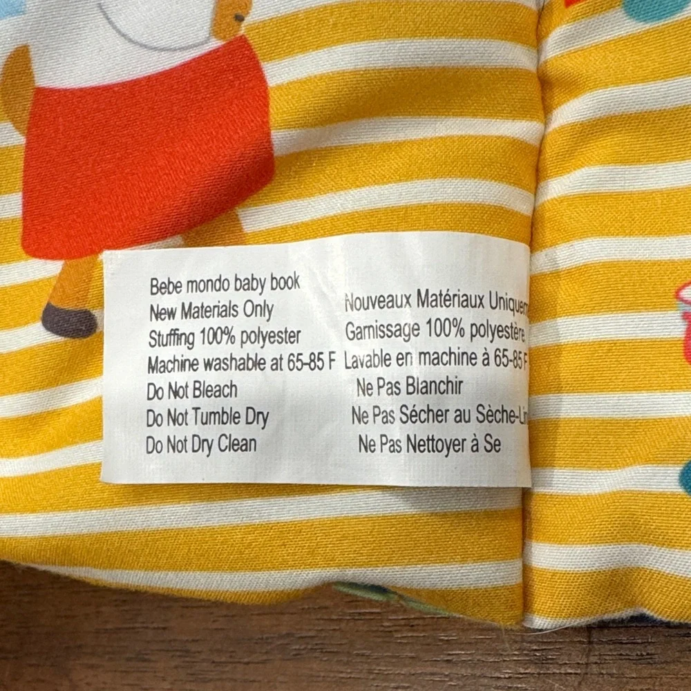 “Good Night Baby Bear” Cloth Book — Bebe Mondo